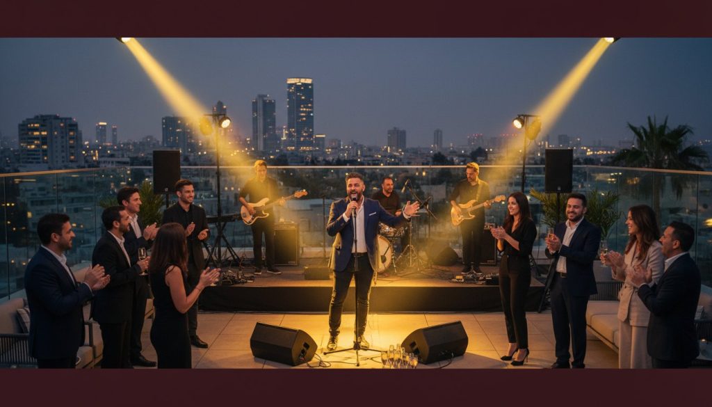 מוזיקה חיה לאירוע חברה: המדריך המלא לבחירת תוכן אומנותי שיעיף את העובדים ב-2026