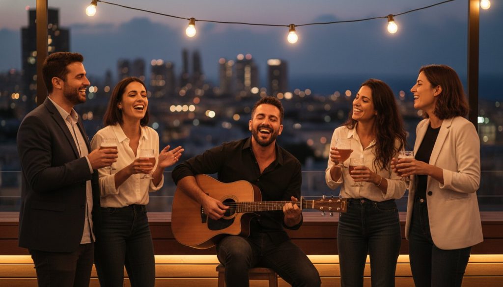 פעילות מגבשת לצוות קטן: למה מוזיקה חיה היא הסוד לחיבור אמיתי ב-2026
